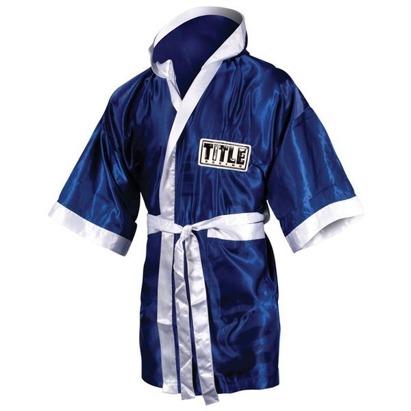 good quality men's boxing robes soft boxing cloak kick women dry robe clothing child uniforms bata boxeo, Black;red
good quality men's boxing robes soft boxing cloak kick women dry robe clothing child uniforms bata boxeo, Black;red
