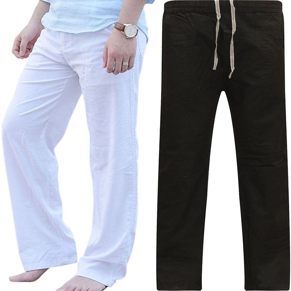 men casual pants lace up loose sweat pants plus size straight full length joggers mens track pant pantalon hombre, Black
men casual pants lace up loose sweat pants plus size straight full length joggers mens track pant pantalon hombre, Black