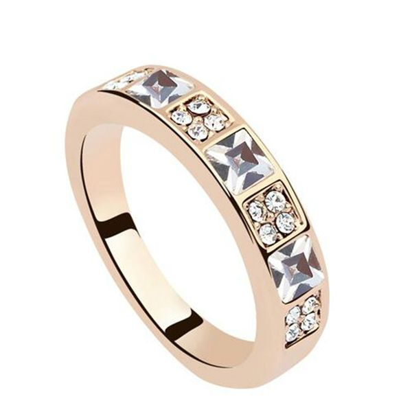 crystal from swarovski elements fashion rings for women 2018 new arrival rose gold color wedding engagement jewelry 8538, Golden;silver
crystal from swarovski elements fashion rings for women 2018 new arrival rose gold color wedding engagement jewelry 8538, Golden;silver