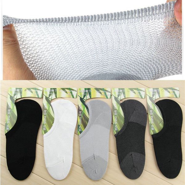 5pairs/lot breathable bamboo fiber boat socks men non-slip invisible shallow solid mesh socks silicone harajuku random color, Black
5pairs/lot breathable bamboo fiber boat socks men non-slip invisible shallow solid mesh socks silicone harajuku random color, Black