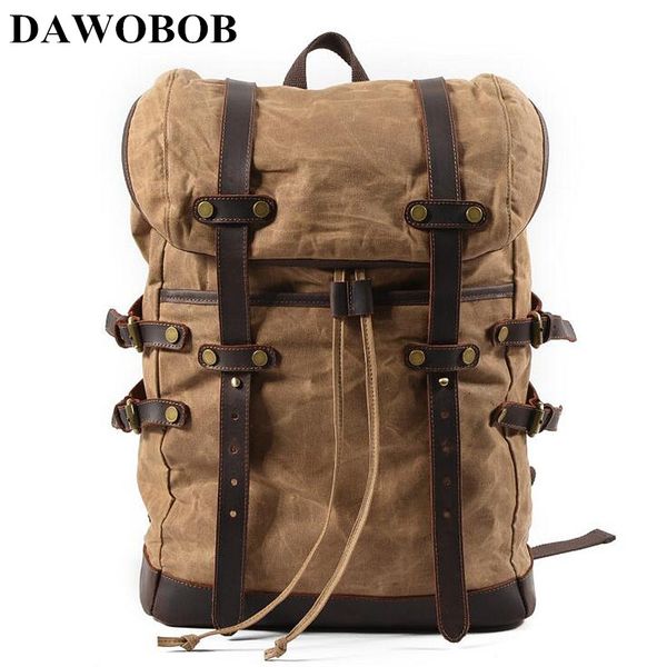 dawobob brand stylish travel large capacity waterproof backpack male luggage bag computer backpacking men canvas school bags
dawobob brand stylish travel large capacity waterproof backpack male luggage bag computer backpacking men canvas school bags