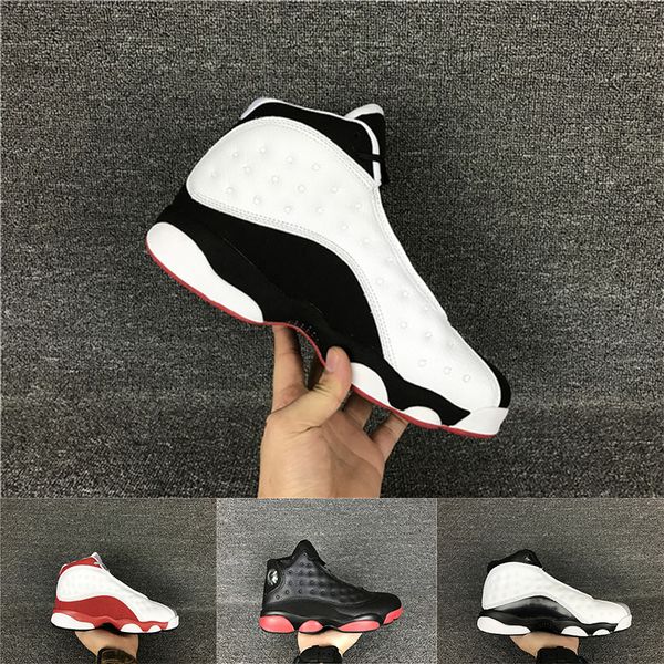 2018 Newest 13s Bred Chicago Flints Men Basketball Shoes 13s DMP Grey Toe History Of Flight Hyper Royal Sport Sneakers Size 40-47
2018 Newest 13s Bred Chicago Flints Men Basketball Shoes 13s DMP Grey Toe History Of Flight Hyper Royal Sport Sneakers Size 40-47