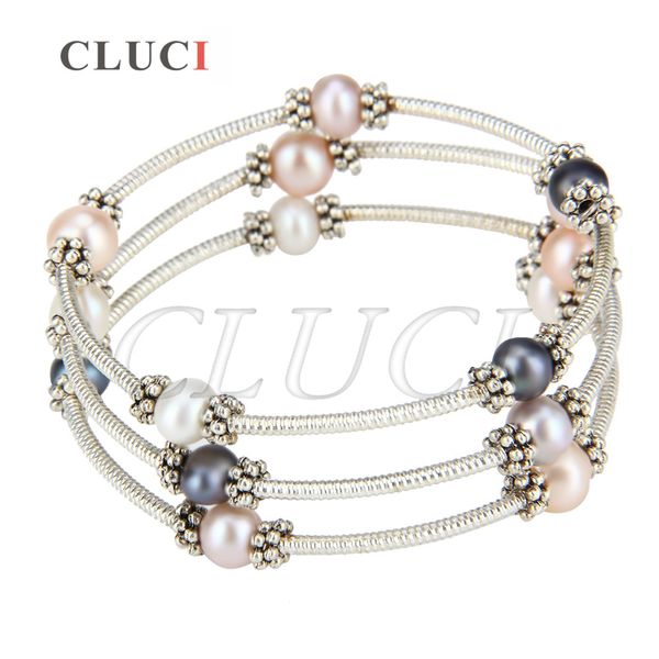 CLUCI Fashion Charms of 1 PCS Silver Plated Freshwater Round Colorful Pearl Adjustable Bracelet for Women, free shipping
CLUCI Fashion Charms of 1 PCS Silver Plated Freshwater Round Colorful Pearl Adjustable Bracelet for Women, free shipping