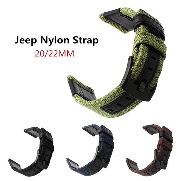 22mm 20mm canvas nylon + genuine leather watchband for timex jeep quick release watch band wrist strap, Black;brown
22mm 20mm canvas nylon + genuine leather watchband for timex jeep quick release watch band wrist strap, Black;brown