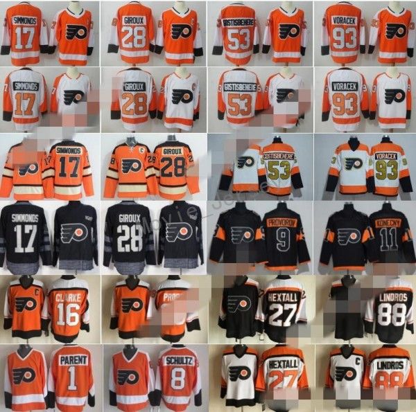 philadelphia flyers jersey hockey 53 shayne gostisbehere 17 wayne simmonds 28 claude giroux jakub voracek ivan provorov konecny eric lindros, Black;red
philadelphia flyers jersey hockey 53 shayne gostisbehere 17 wayne simmonds 28 claude giroux jakub voracek ivan provorov konecny eric lindros, Black;red