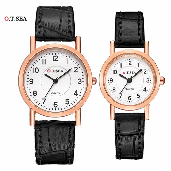 lovers watch luxury o.t.sea brand leather pair watches couple watch for women men quartz wrist watches clock, Slivery;brown
lovers watch luxury o.t.sea brand leather pair watches couple watch for women men quartz wrist watches clock, Slivery;brown