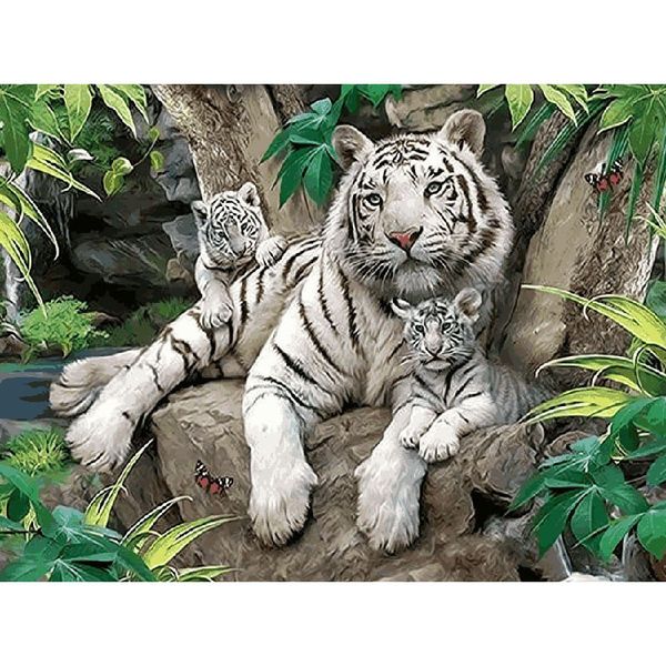 0329zc130 home wall deco picture diy number oil painting children graffiti old and young white tiger animal painting by numbers
0329zc130 home wall deco picture diy number oil painting children graffiti old and young white tiger animal painting by numbers