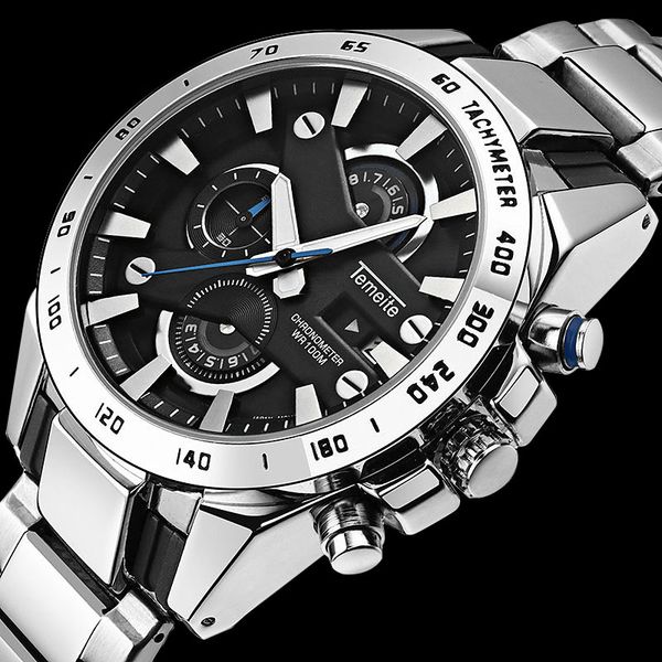 stainless function calendar quartz unique sports wristwatch watch large dial luxurious steel multi waterproof watches design brand men knmf, Slivery;brown
stainless function calendar quartz unique sports wristwatch watch large dial luxurious steel multi waterproof watches design brand men knmf, Slivery;brown