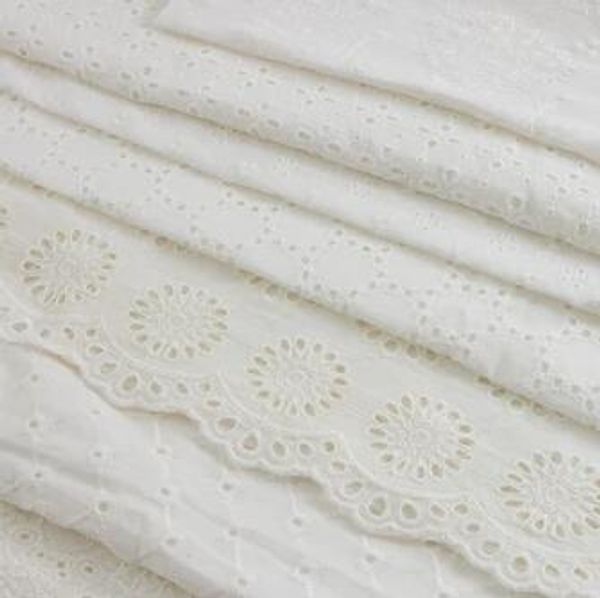 sicoda 2meteexquisite lace 100% cotton cutout embroidered fabric handmade diy thin cloth for girl dress embroidery shirt making, Black;white
sicoda 2meteexquisite lace 100% cotton cutout embroidered fabric handmade diy thin cloth for girl dress embroidery shirt making, Black;white