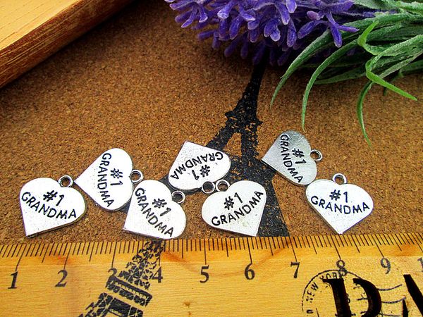 75pcs 17*17mm antique silver heart charm garndma charms pendants, Bronze;silver
75pcs 17*17mm antique silver heart charm garndma charms pendants, Bronze;silver