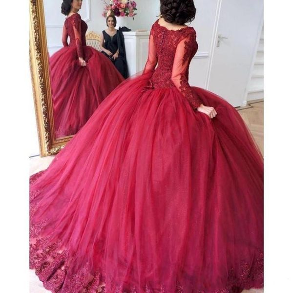 темно-красный 2019 бальное платье quinceanera платья с длинными рукавами кружева аппликация многоуровневая тюль сладкий 16 платья выпускного, Blue;red
темно-красный 2019 бальное платье quinceanera платья с длинными рукавами кружева аппликация многоуровневая тюль сладкий 16 платья выпускного, Blue;red