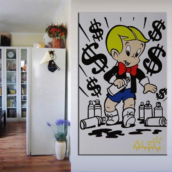alec monopoly oil painting on canvas graffiti wall art home decor handpainted richie rich multi sizes / frame g115
alec monopoly oil painting on canvas graffiti wall art home decor handpainted richie rich multi sizes / frame g115
