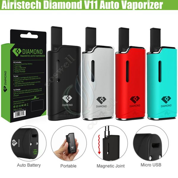 Аутентичные Airis Diamond V11 Авто Vaporizer 510 потока Vape Pen Комплекты Airistech Box Mod 280 мАч Аккумулятор CE3 O ручка G2 Картриджи Бак Распылители
Аутентичные Airis Diamond V11 Авто Vaporizer 510 потока Vape Pen Комплекты Airistech Box Mod 280 мАч Аккумулятор CE3 O ручка G2 Картриджи Бак Распылители