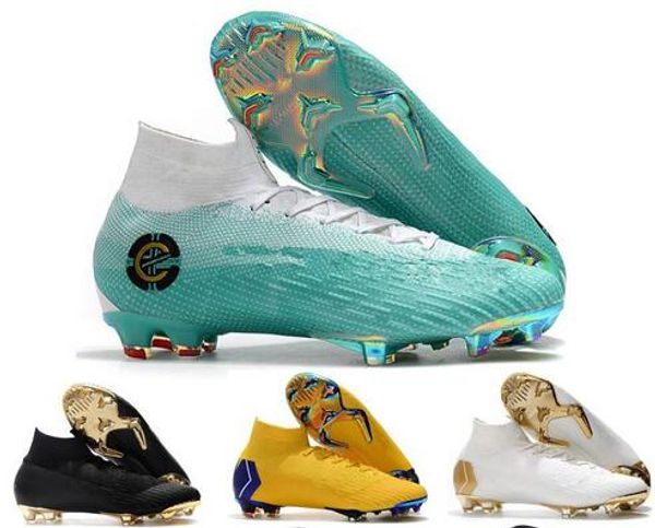 Football Boots Men Mercurial Superfly VI 360 Elite Soccer Shoes Kid High Ankle CR7 Soccer Cleats FG Chuteiras Futebol Original Profissional
Football Boots Men Mercurial Superfly VI 360 Elite Soccer Shoes Kid High Ankle CR7 Soccer Cleats FG Chuteiras Futebol Original Profissional
