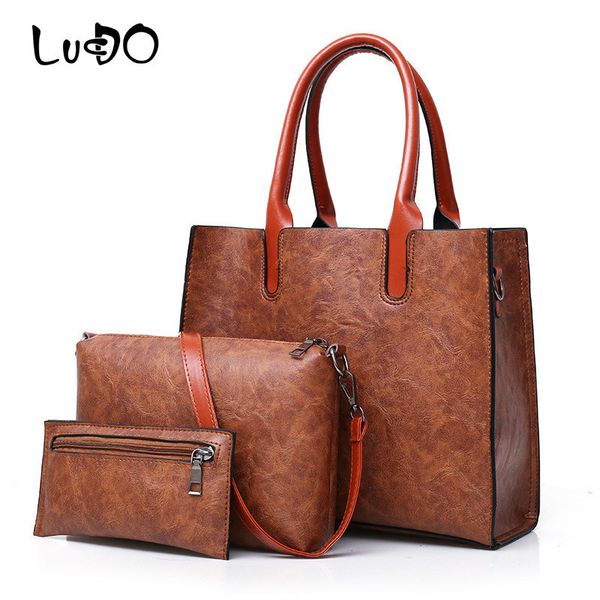 lucdo women bags set 3 pcs composite bag female pu leather shoulder bags handbag lady messenger bag purse sac a main tote bolsa
lucdo women bags set 3 pcs composite bag female pu leather shoulder bags handbag lady messenger bag purse sac a main tote bolsa