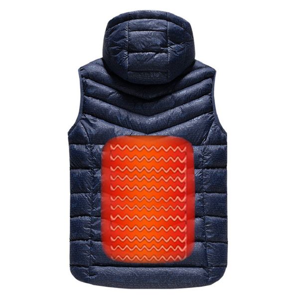 upgraded outdoor usb infrared heating vest men winter male sleeveless jacket coat carbon fiber electric thermal man waistcoat, Black;white
upgraded outdoor usb infrared heating vest men winter male sleeveless jacket coat carbon fiber electric thermal man waistcoat, Black;white