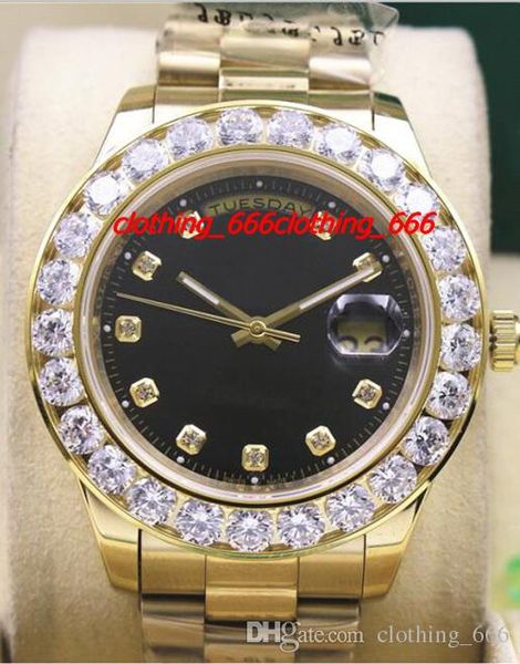 luxury watch 18k yellow gold blue/black dial 41mm 18038 bigger diamond bezel automatic mechanical men watches quality, Slivery;brown
luxury watch 18k yellow gold blue/black dial 41mm 18038 bigger diamond bezel automatic mechanical men watches quality, Slivery;brown