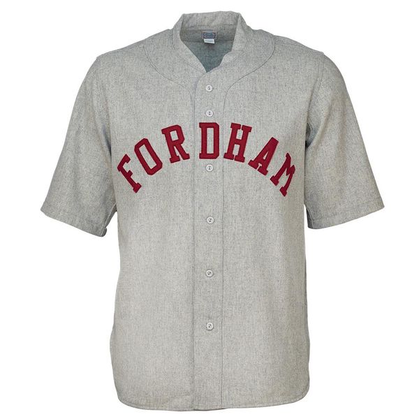 Fordham University 1939 Road Jersey 100% Stitched Embroidery Logos Vintage Baseball Jerseys Custom Any Name Any Number Free Shipping
Fordham University 1939 Road Jersey 100% Stitched Embroidery Logos Vintage Baseball Jerseys Custom Any Name Any Number Free Shipping