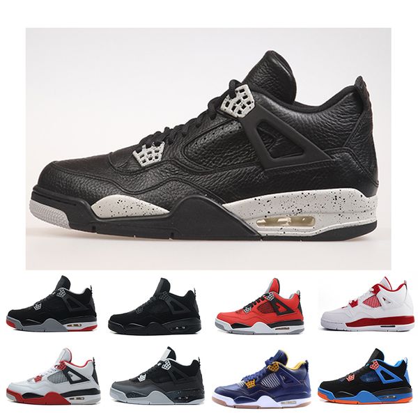 2018 Cheap NEW Shoes 4 Basketball men Shoes 4s Pure Money Royalty White Cement Bred Military Blue Fire Red Sports Sneakers size 8-13
2018 Cheap NEW Shoes 4 Basketball men Shoes 4s Pure Money Royalty White Cement Bred Military Blue Fire Red Sports Sneakers size 8-13