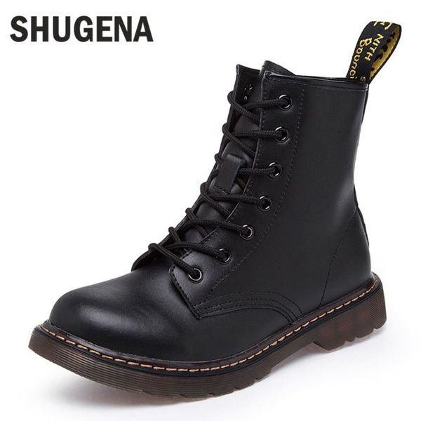 2018 Genuine leather women martin boots winter warm shoes botas feminina female motorcycle ankle fashion boots women botas mujer
2018 Genuine leather women martin boots winter warm shoes botas feminina female motorcycle ankle fashion boots women botas mujer