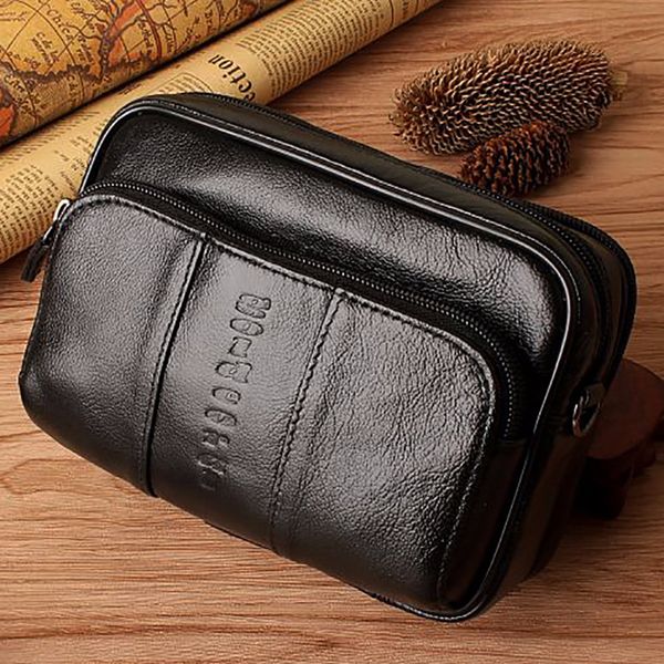 fashion men real genuine leather waist bag cell/mobile phone case purse skin belt fanny pack small messenger shoulder bags
fashion men real genuine leather waist bag cell/mobile phone case purse skin belt fanny pack small messenger shoulder bags