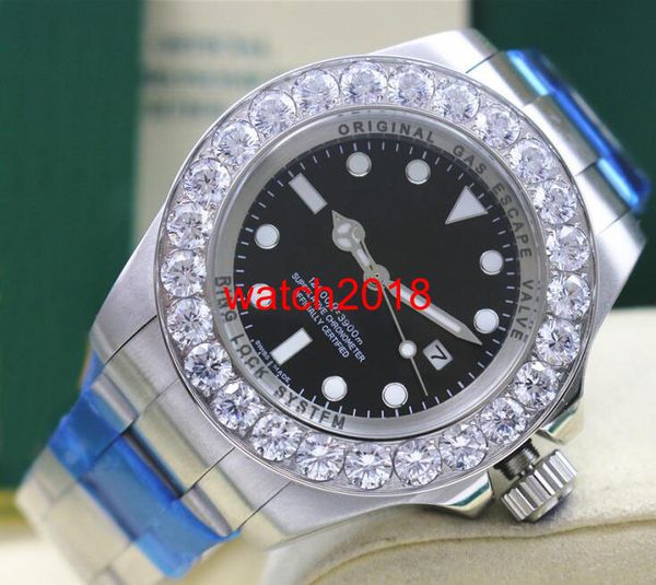 Luxury Watch Stainless Steel 44mm 116660 Box Warranty MINTY Bigger Diamond Ceramic Bezel Automatic Mechanical Men Watches Top Quality, Slivery;brown
Luxury Watch Stainless Steel 44mm 116660 Box Warranty MINTY Bigger Diamond Ceramic Bezel Automatic Mechanical Men Watches Top Quality, Slivery;brown