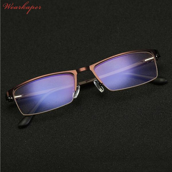 wearkaper rimless computer optical glasses anti blue ray myopia glases frame men anti radiation prescription eyeglasses women, Silver
wearkaper rimless computer optical glasses anti blue ray myopia glases frame men anti radiation prescription eyeglasses women, Silver