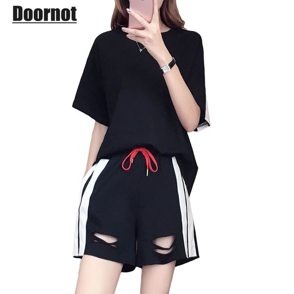 doornot plus size women`s set outfit summer casual loose batwing sleeve & elastic waist hole shorts stripe spliced twinset, White
doornot plus size women`s set outfit summer casual loose batwing sleeve & elastic waist hole shorts stripe spliced twinset, White