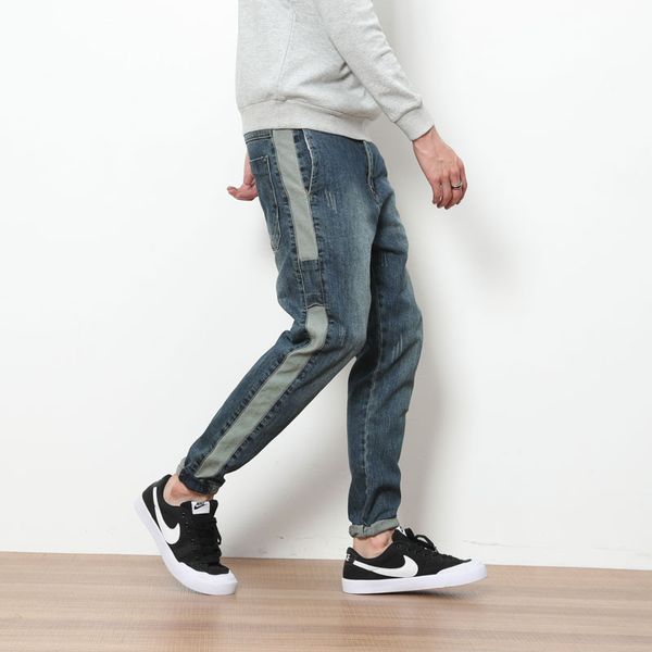 japan retro jeans men fashion 2018 spring new casual denim harem pants men side stripe patch casual mens trousers 29-42 blue hot
japan retro jeans men fashion 2018 spring new casual denim harem pants men side stripe patch casual mens trousers 29-42 blue hot