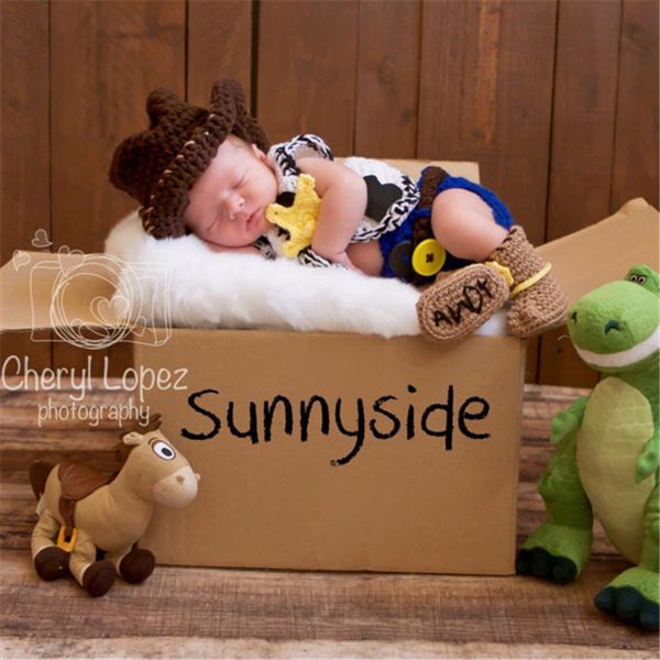 latest newborn boy cowboy 5 piece set costume knitted boys pgraphy props knitting newborn shower gift, Yellow
latest newborn boy cowboy 5 piece set costume knitted boys pgraphy props knitting newborn shower gift, Yellow