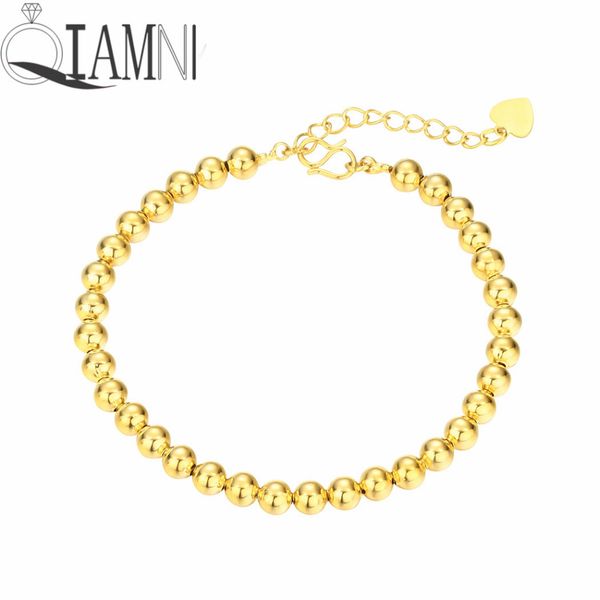 qiamni gold handmade 6mm ball bead chain bracelet bangle minimalist gift wedding birthday jewelry unique accessories pulseras, Black
qiamni gold handmade 6mm ball bead chain bracelet bangle minimalist gift wedding birthday jewelry unique accessories pulseras, Black