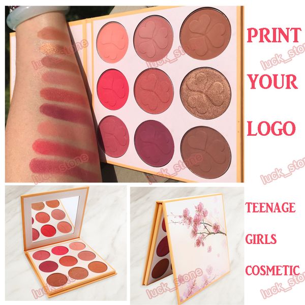 clover no logo blush palette series 9 color matte shimmer combination cosmetic team print your own logo
clover no logo blush palette series 9 color matte shimmer combination cosmetic team print your own logo