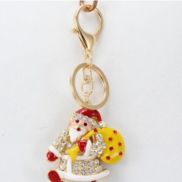 christmas key chain package creative key chain santa claus car pendant with a diamond-encrusted bag hung decorated, Silver
christmas key chain package creative key chain santa claus car pendant with a diamond-encrusted bag hung decorated, Silver