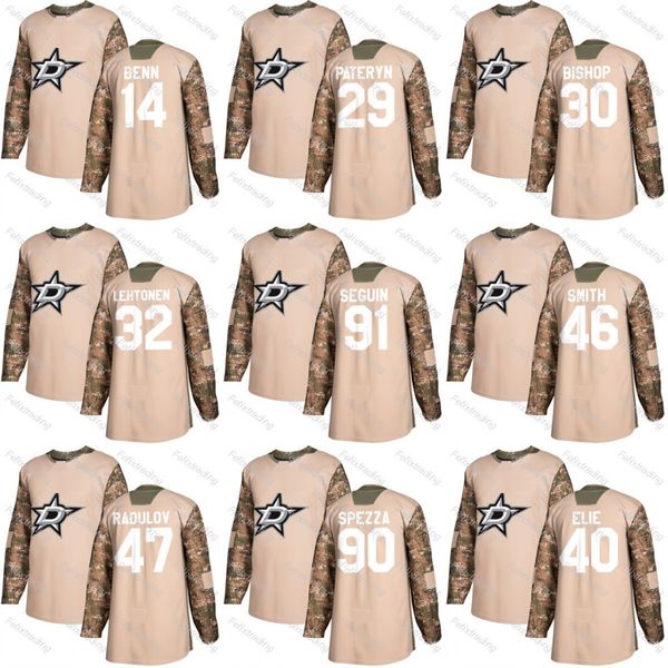 91 Tyler Seguin Stars 2018 Camo Veterans Day Jason Spezza Remi Elie Gemel Smith Alexander Radulov Jamie Benn Hockey Jerseys
91 Tyler Seguin Stars 2018 Camo Veterans Day Jason Spezza Remi Elie Gemel Smith Alexander Radulov Jamie Benn Hockey Jerseys