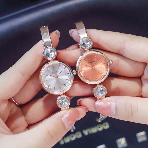 2018 luxury women watch rose gold fashion elegant lady bracelet watches simple stylish rhinestone unique girls gift quartz watch, Slivery;brown
2018 luxury women watch rose gold fashion elegant lady bracelet watches simple stylish rhinestone unique girls gift quartz watch, Slivery;brown