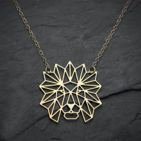 yiustar origami lion necklace animal pendant necklace for women friends pendant hollow groot lion chain nekclaces jewelry, Silver
yiustar origami lion necklace animal pendant necklace for women friends pendant hollow groot lion chain nekclaces jewelry, Silver