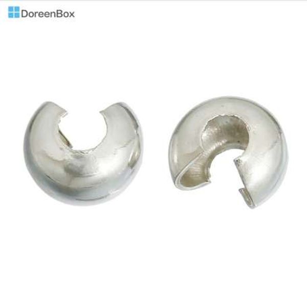 doreen box 200 pcs silver color crimp beads covers findings 6mm x5.5mm( 2/8" x 2/8"), Bronze;silver
doreen box 200 pcs silver color crimp beads covers findings 6mm x5.5mm( 2/8" x 2/8"), Bronze;silver