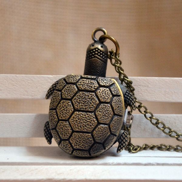 retro vintage bronze cute turtle tortoise quartz pocket watch analog pendant necklace mens womens gifts fob watches reloj montre, Slivery;golden 
retro vintage bronze cute turtle tortoise quartz pocket watch analog pendant necklace mens womens gifts fob watches reloj montre, Slivery;golden