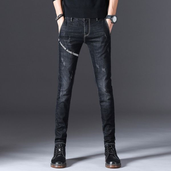 2018 winter autumn fashion skinny jeans men stretch denim jeans man elastic casual slim long pants male classic homme, Blue
2018 winter autumn fashion skinny jeans men stretch denim jeans man elastic casual slim long pants male classic homme, Blue
