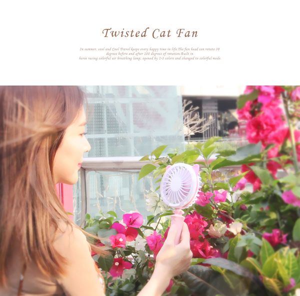2018 twisted cat rechargeable fan deskcolorful night light hand usb fan portable battery usb fan
2018 twisted cat rechargeable fan deskcolorful night light hand usb fan portable battery usb fan