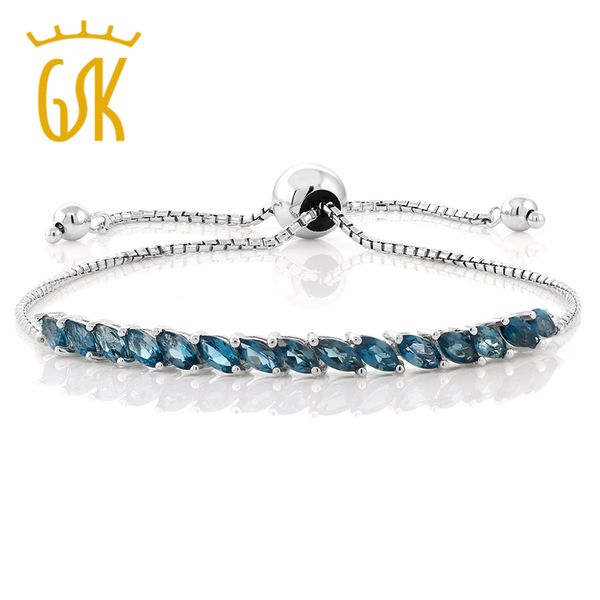 gemstoneking london blue z 1.5 cttw 925 sterling silver fully adjustable bracelet for women wedding, Golden;silver
gemstoneking london blue z 1.5 cttw 925 sterling silver fully adjustable bracelet for women wedding, Golden;silver