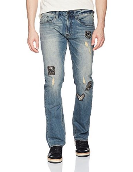 buffalo david bitton men's evan-x slim straight fit sanded and worn stretch denim pant, Blue
buffalo david bitton men's evan-x slim straight fit sanded and worn stretch denim pant, Blue