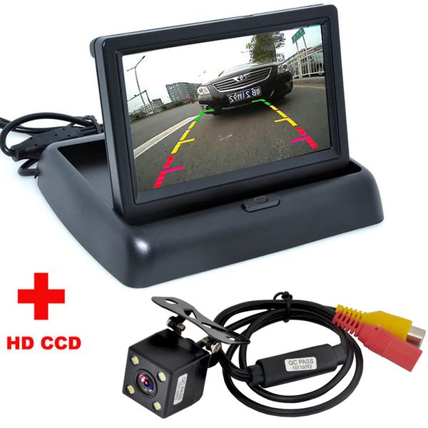 new 4led night vision car ccd rear view camera with 4.3 inch color lcd car video foldable monitor camera for parking system
new 4led night vision car ccd rear view camera with 4.3 inch color lcd car video foldable monitor camera for parking system