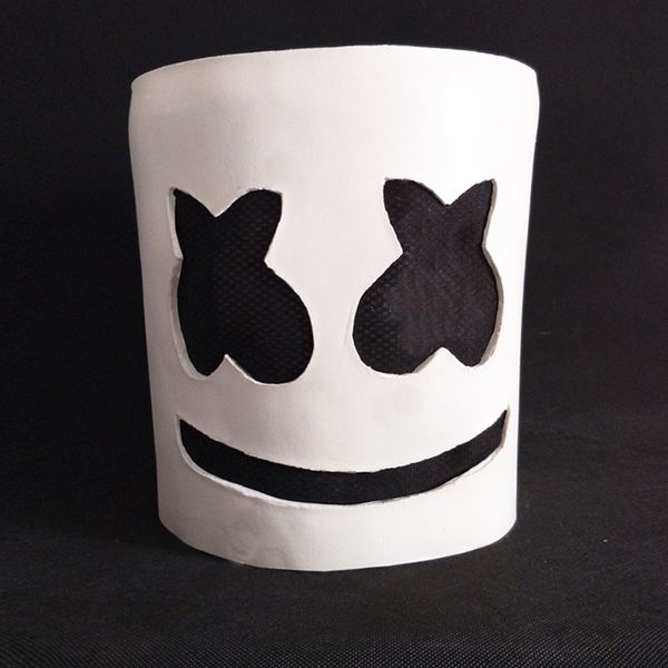 funny white hard latex dj marshmello mask cosplay costume accessory helmet for halloween party props toys
funny white hard latex dj marshmello mask cosplay costume accessory helmet for halloween party props toys