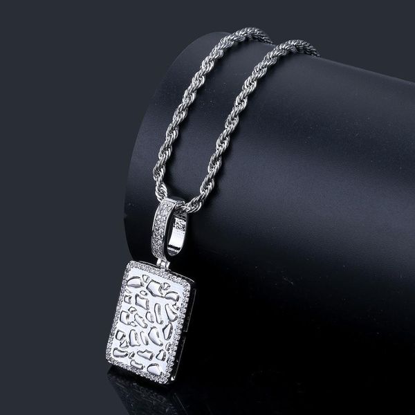 men's hip hop jewelry zircon square necklace pendant necklace charm bling cubic zircon tennis chain for gift, Silver
men's hip hop jewelry zircon square necklace pendant necklace charm bling cubic zircon tennis chain for gift, Silver