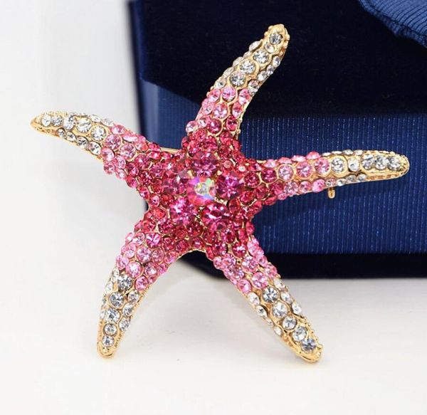 10pcs 3 kind colors optional adorable blue crystal rhinestone starfish brooches for women wedding, Gray
10pcs 3 kind colors optional adorable blue crystal rhinestone starfish brooches for women wedding, Gray