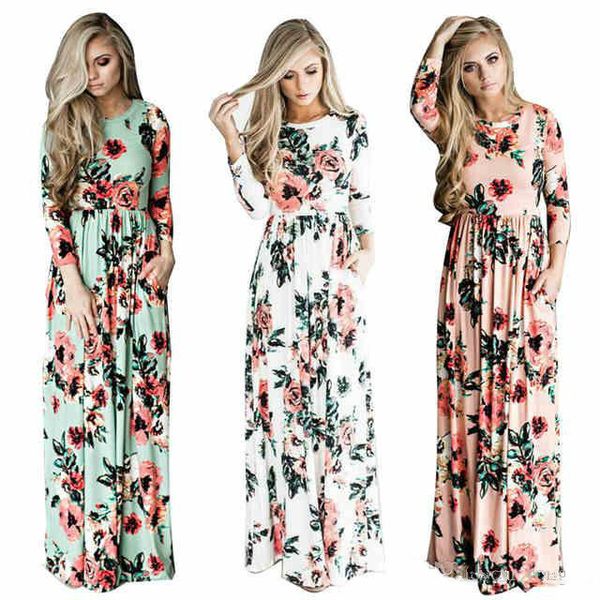 2018 summer boho beach dress fashion floral printed women long dress three quarter sleeve loose maxi dress vestidos, Black;gray
2018 summer boho beach dress fashion floral printed women long dress three quarter sleeve loose maxi dress vestidos, Black;gray