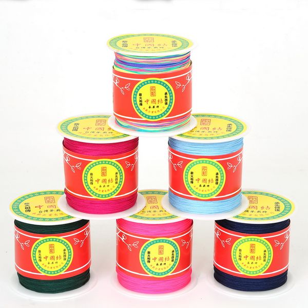150yard/roll 0.4mm jade cord chinese knot cord macrame rope beading thread string for diy jewelry craft making, Black;white
150yard/roll 0.4mm jade cord chinese knot cord macrame rope beading thread string for diy jewelry craft making, Black;white