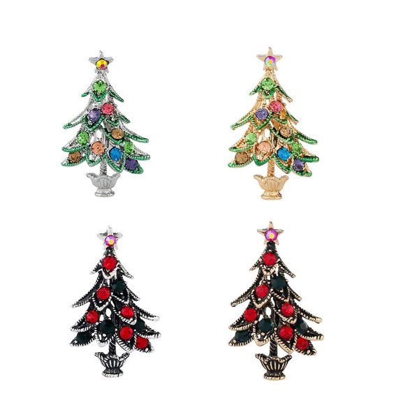 christmas tree brooches pins for women men children vintage crystal breastpin fashion rhinestone lapel pin european american popular style, Gray
christmas tree brooches pins for women men children vintage crystal breastpin fashion rhinestone lapel pin european american popular style, Gray