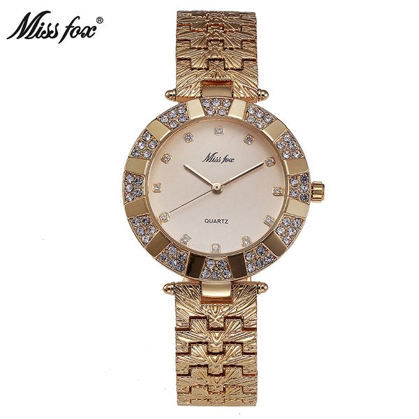 miss fox women fashion watch brand casual vintage ladies gold watch quartz simple clock relogio feminino reloj mujer montre femme, Slivery;brown
miss fox women fashion watch brand casual vintage ladies gold watch quartz simple clock relogio feminino reloj mujer montre femme, Slivery;brown